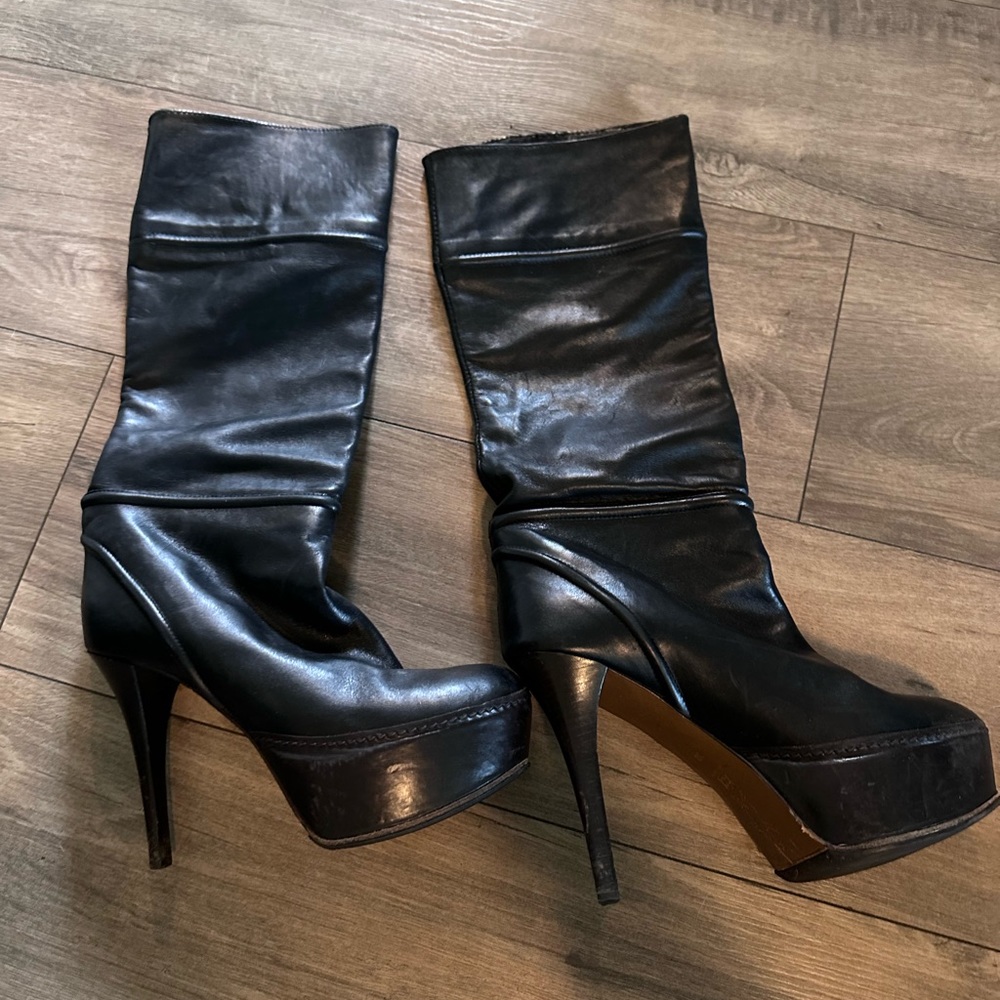 MARNI-Platform heel boots